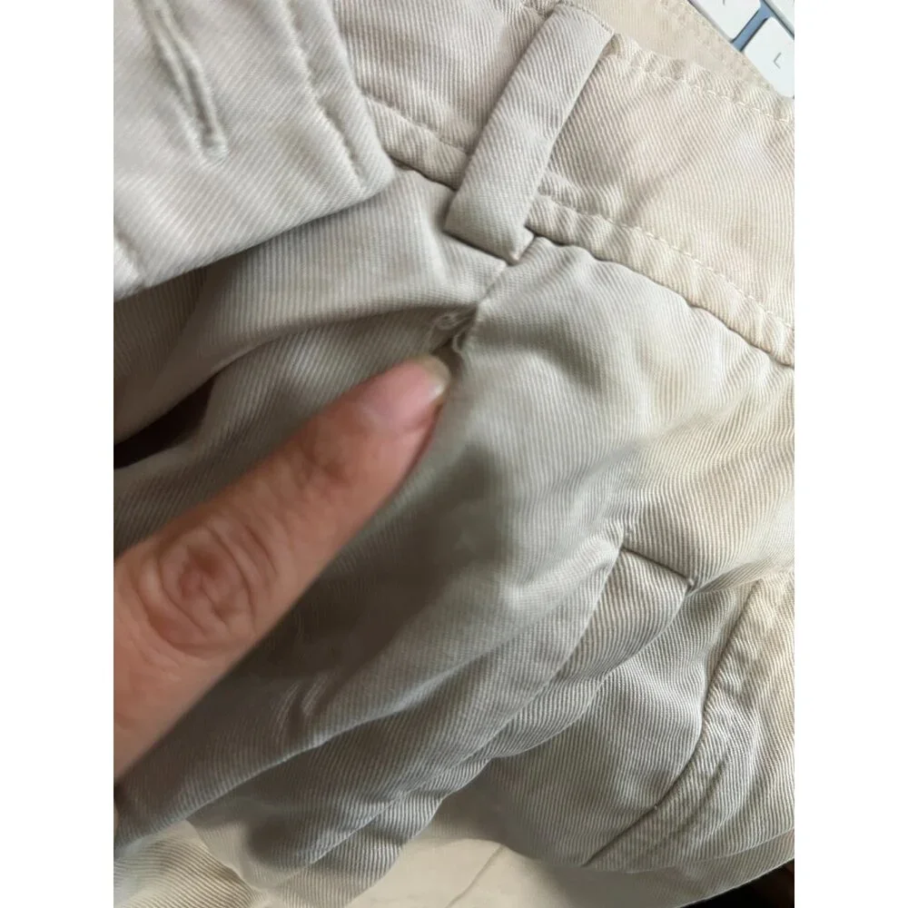Everlane‎ Wide Leg,Dress Pants Women’s Size 2 SMALL,Pleated,Pockets,Zipper,Beige
